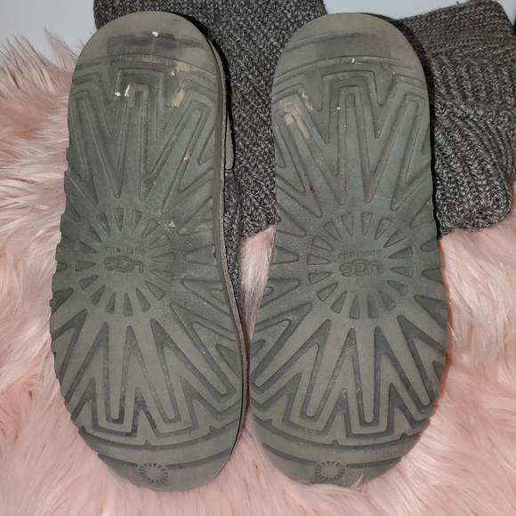 Grey UGG Classic Cardi II Boots - Picture 5 of 8